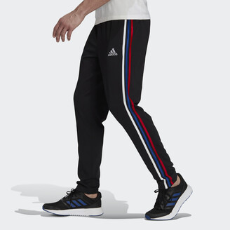 adidas men's essentials tapered zipper pants