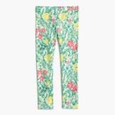 Thumbnail for your product : J.Crew Girls' everyday leggings in botanical print