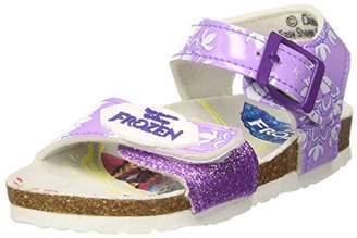 Disney Girls’ FRO0607 Athletic Sandals Purple Size: