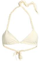 Thumbnail for your product : Mikoh Braid-trimmed Triangle Bikini Top