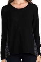 Thumbnail for your product : Michael Stars Scoop Neck Raglan Sweater