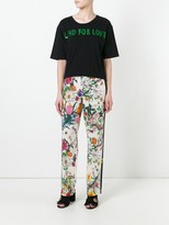 Thumbnail for your product : Gucci Flora Snake print trousers