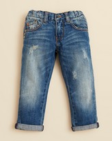Thumbnail for your product : Armani Junior Boys' Stone Wash Distressed Denim Jeans - Sizes 2-7