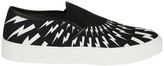 Thumbnail for your product : Neil Barrett Black/white Basketball Slip-on Sneakers