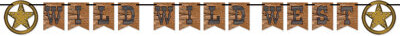 Beistle Wild Wild West Streamer - 7Â¼\