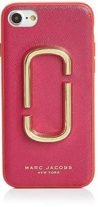 Marc Jacobs Double J Saffiano Leather iPhone 7/8 Case