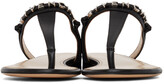 Thumbnail for your product : Givenchy Black Elba Thong Sandals