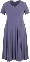 Thumbnail for your product : Chesca Criss Cross Dress, Hyacinth