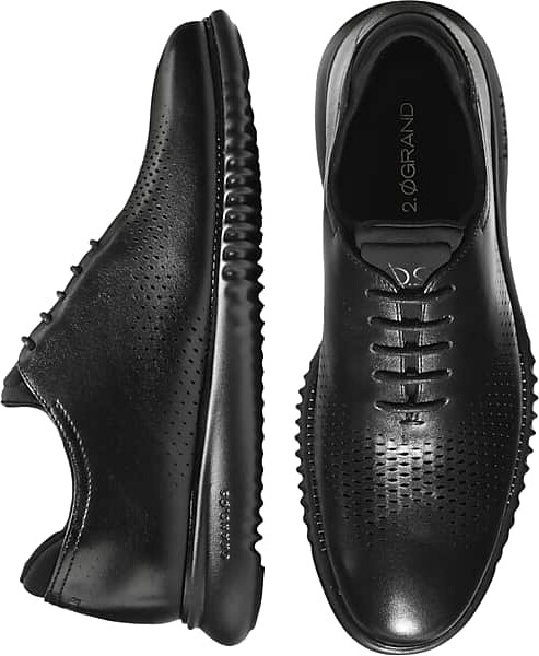 Cole Haan Men's 2.Zerogrand Wingtip Oxford Dress Sneakers Black