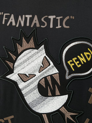 Fendi appliqué T-shirt