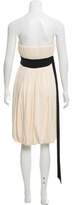 Thumbnail for your product : Diane von Furstenberg Strapless Pleated Dress