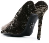 Thumbnail for your product : Aperlaï Bejewelled Heart Mules