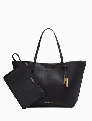 Calvin Klein Rachel Reversible Tote Bag + Zip Pouch - ShopStyle