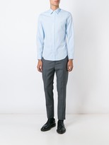 Thumbnail for your product : Burberry Check Detail Stretch Cotton Poplin Shirt