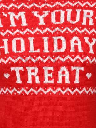 Philosophy di Lorenzo Serafini Holiday Treat Virgin Wool Knit Sweater