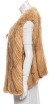 Thumbnail for your product : Judith Leiber Knitted Sable Fur Vest