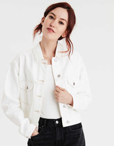 AE White Denim Jacket