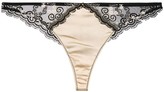 Thumbnail for your product : Chite' Macy satin thong