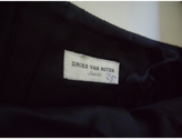 Thumbnail for your product : Dries Van Noten Black Wool Skirt