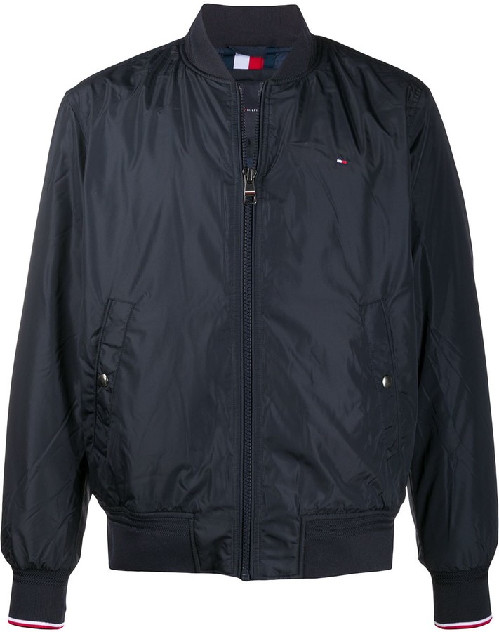 padded bomber jacket tommy hilfiger