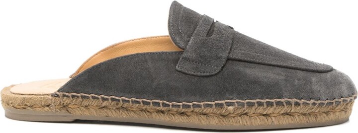 Castaer Nando Suede Leather Slippers