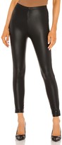 Thumbnail for your product : Plush Fleece Lined Liquid Legging With Contrast Zipper