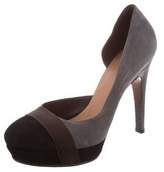 Thumbnail for your product : Hugo by Hugo Boss Round-Toe Platform Pumps