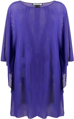 Fisico Sheer Floaty Style Tunic Top