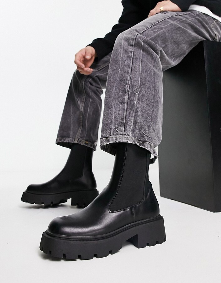 Espadrilles larges en similicuir à détail métallique Truffle Collection pour homme en coloris Noir Homme Chaussures Chaussures à enfiler Espadrilles et sandales 