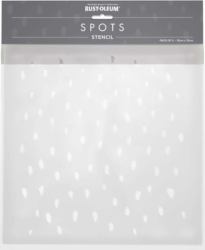 RustOleum Spots Stencil Pack of 2 Clear ShopStyle Room Dividers