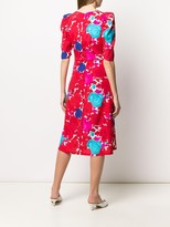 Thumbnail for your product : P.A.R.O.S.H. Floral Midi Dress
