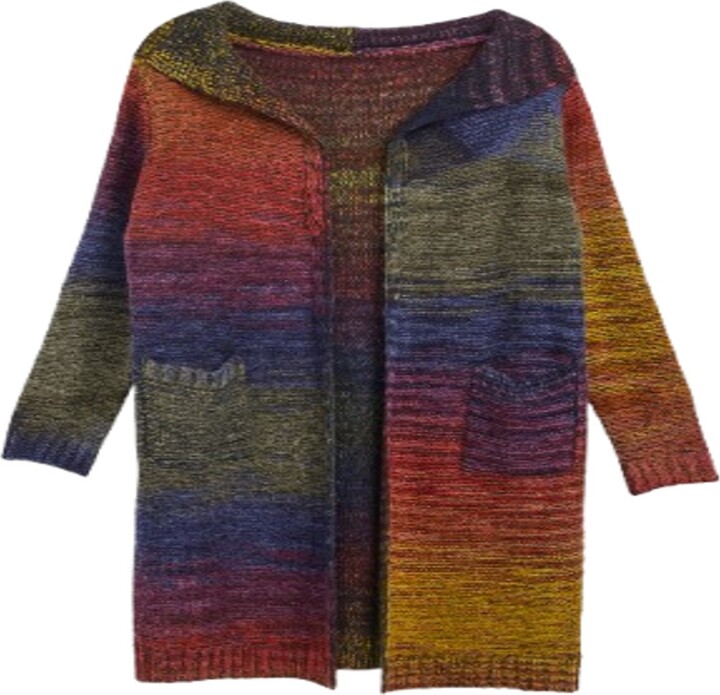 Saachi Rainbow Long Cardigan
