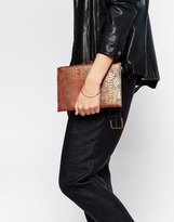 Thumbnail for your product : B.Tempt'd Warehouse  Metallic Clutch