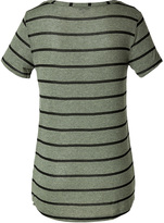 Thumbnail for your product : Splendid Brooklyn Striped T-Shirt in Camo Green