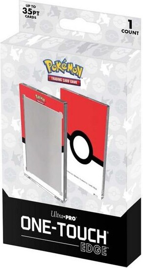 Ultra Pro Single 35pt ONE-TOUCH Edge - Pok Ball Printed Magnetic Card Holder for Pokmon