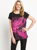 Thumbnail for your product : Savoir Embellished Neck Blouse