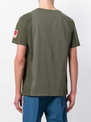 Valentino military embroidered applique T-shirt