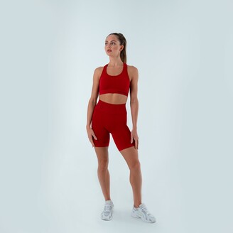 Bernessi Scarlet Red Bra-Shorts Set - ShopStyle Shorts