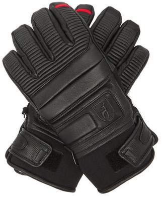 Toni Sailer Jesse Technical Leather Ski Gloves - Mens - Black