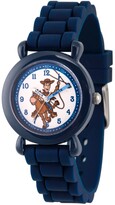 Thumbnail for your product : EWatchFactory Boy's Disney Toy Story 4 Woody Blue Plastic Time Teacher Strap Watch 32mm