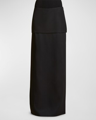 Banana Republic Size 0 Pencil Skirt Black Pinstripe Man-Tailored Pleats  4-Pocket | eBay