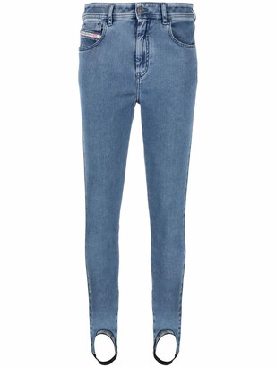 Diesel Slandy high-rise skinny jeans