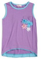Thumbnail for your product : Design History Toddler's & Little Girl's Flower Tank Top