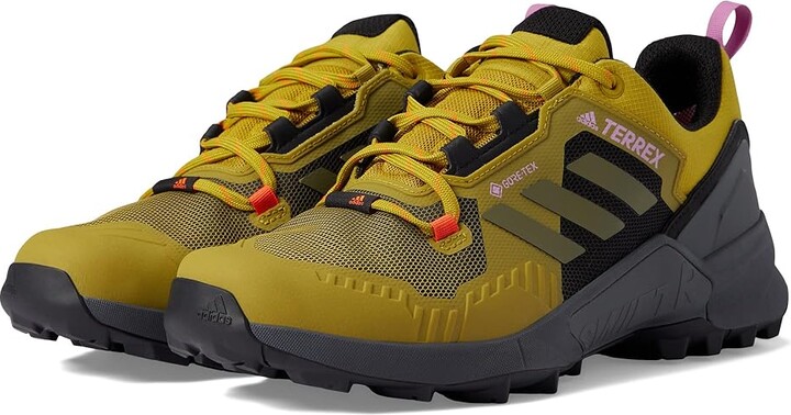 adidas Outdoor Terrex Swift R3 GORE-TEX(r) Hiking Shoes (Pulse Olive/Focus  Olive/Impact Orange) Men's Shoes - ShopStyle Performance Sneakers