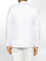 Thumbnail for your product : Calvin Klein Slim Fit Linen Blend Jacket