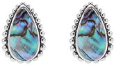 Thumbnail for your product : Lagos Sterling Silver Maya Abalone Doublet Half Hoop Earrings