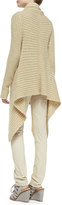 Thumbnail for your product : Donna Karan Suede-Front Paneled Pants
