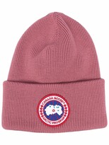 Thumbnail for your product : Canada Goose Logo-Patch Detail Beanie