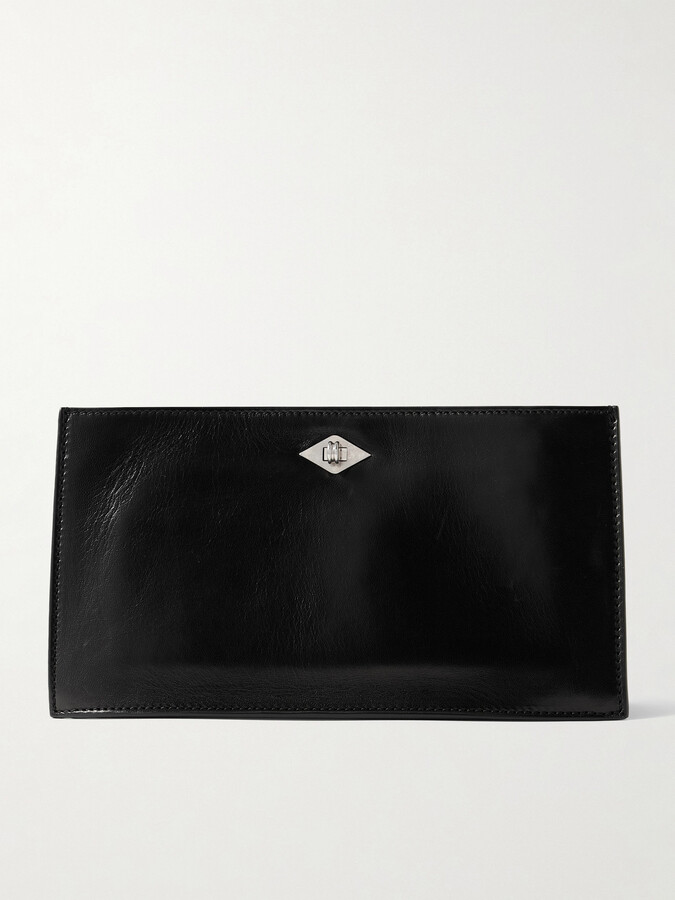 MÉTIER Ease Leather Clutch - Black