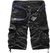Thumbnail for your product : Elonglin Mens Casual Cargo Shorts Multi Pockets Capri Pants 34 (Asian 36)